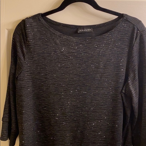 Black with silver glitter top - Picture 2 of 3